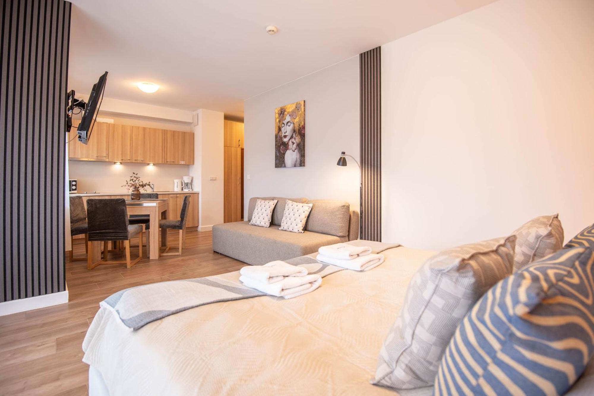 Apartamenty Na Wyspie - Aquamarina - Parking Świnoujście Exteriör bild